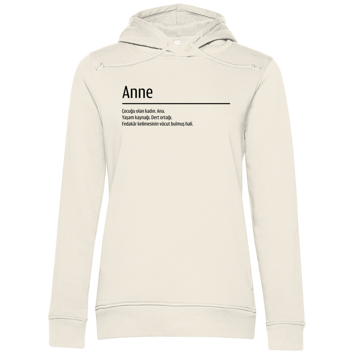 Damen Premium Bio Hoodie - anne