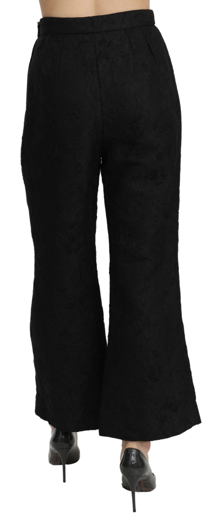 Schicke Hochtaillierte Cropped Pants