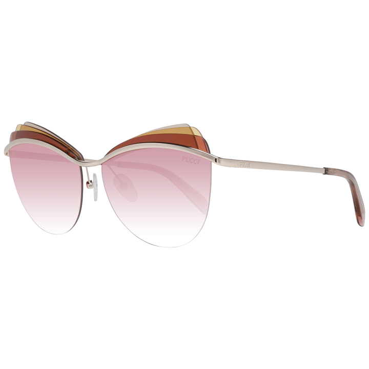 Gold Frauen Sonnenbrille