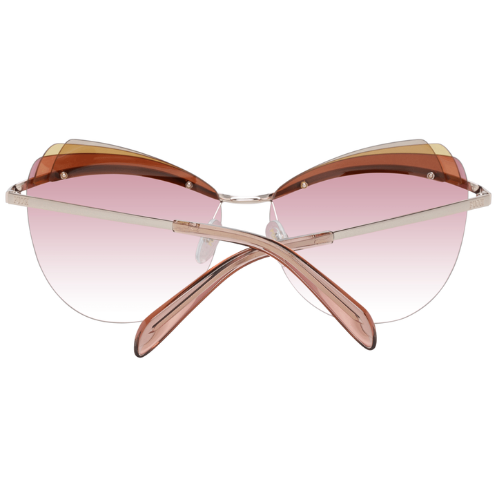 Gold Frauen Sonnenbrille