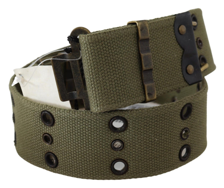 Schicker armeegrüner Baumwoll-Taillengürtel