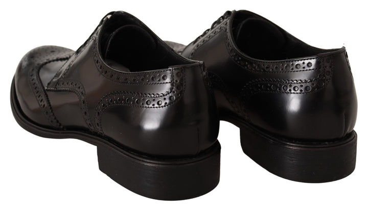 Dolce & Gabbana Elegante Wingtip Derby Oxford Schuhe