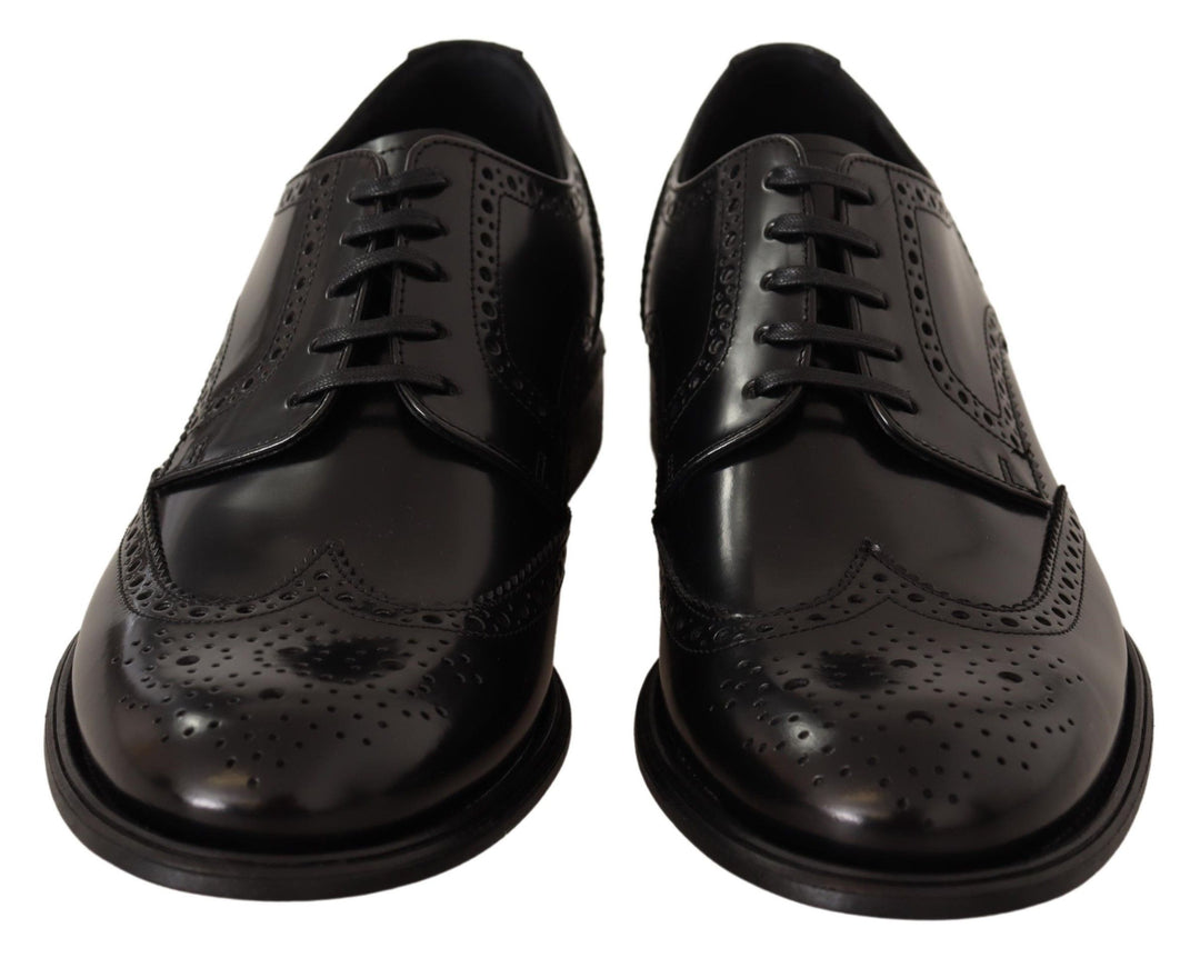 Dolce & Gabbana Elegante Wingtip Derby Oxford Schuhe