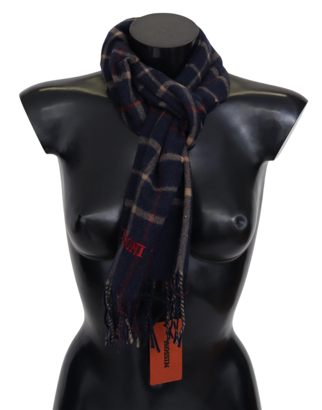 Chic unisex camel hair designer scarf