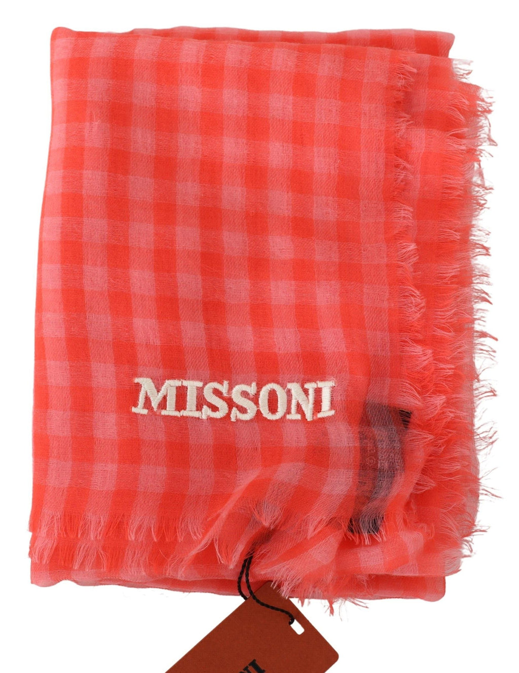 Luxurious checked cashmere scarf