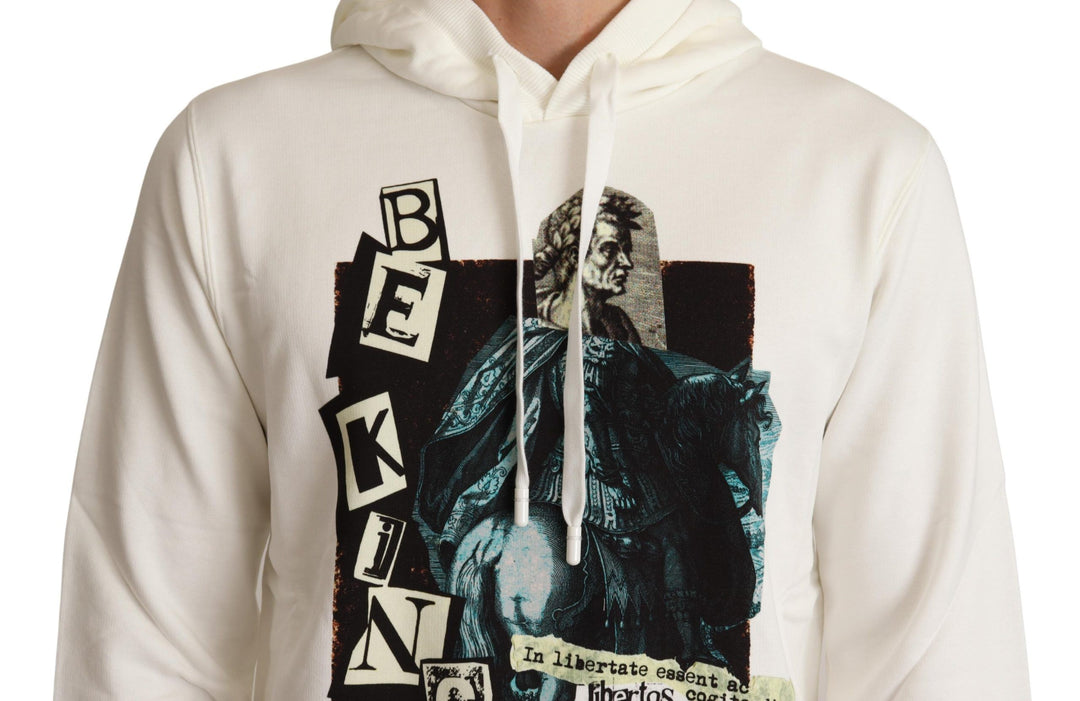 Königsmotiv Pullover mit Kapuze