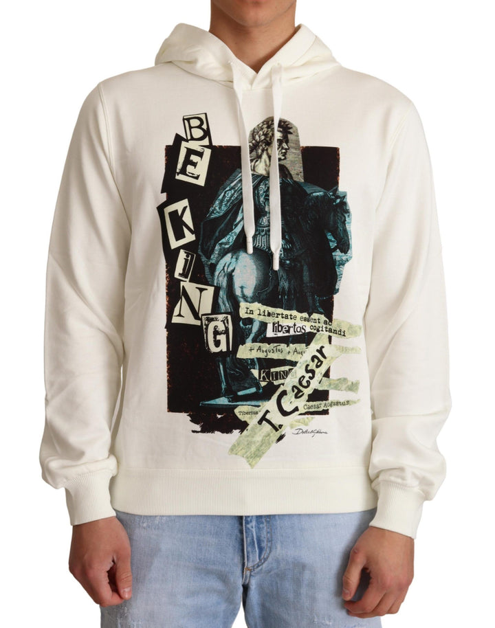 Königsmotiv Pullover mit Kapuze