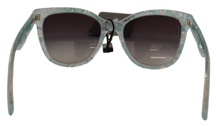 Sizilianische Spitze Kristall Acetat-Sonnenbrille