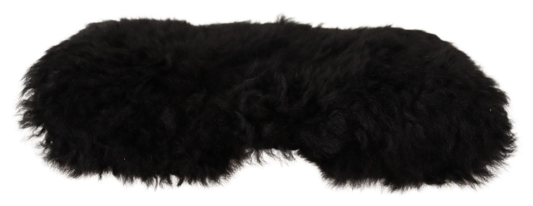 Schwarzer Kaschmir Pelz Frauen Beanie Frauen Hut