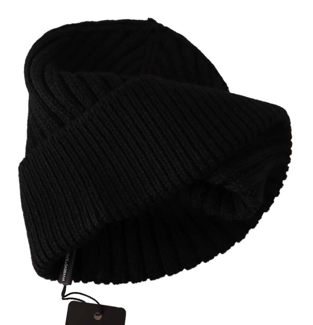 Elegante Zopfmütze aus Wolle mit Fleece-Innenfutter