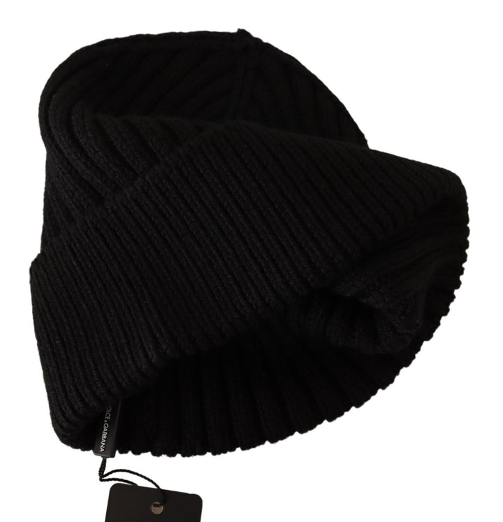 Elegante Zopfmütze aus Wolle mit Fleece-Innenfutter