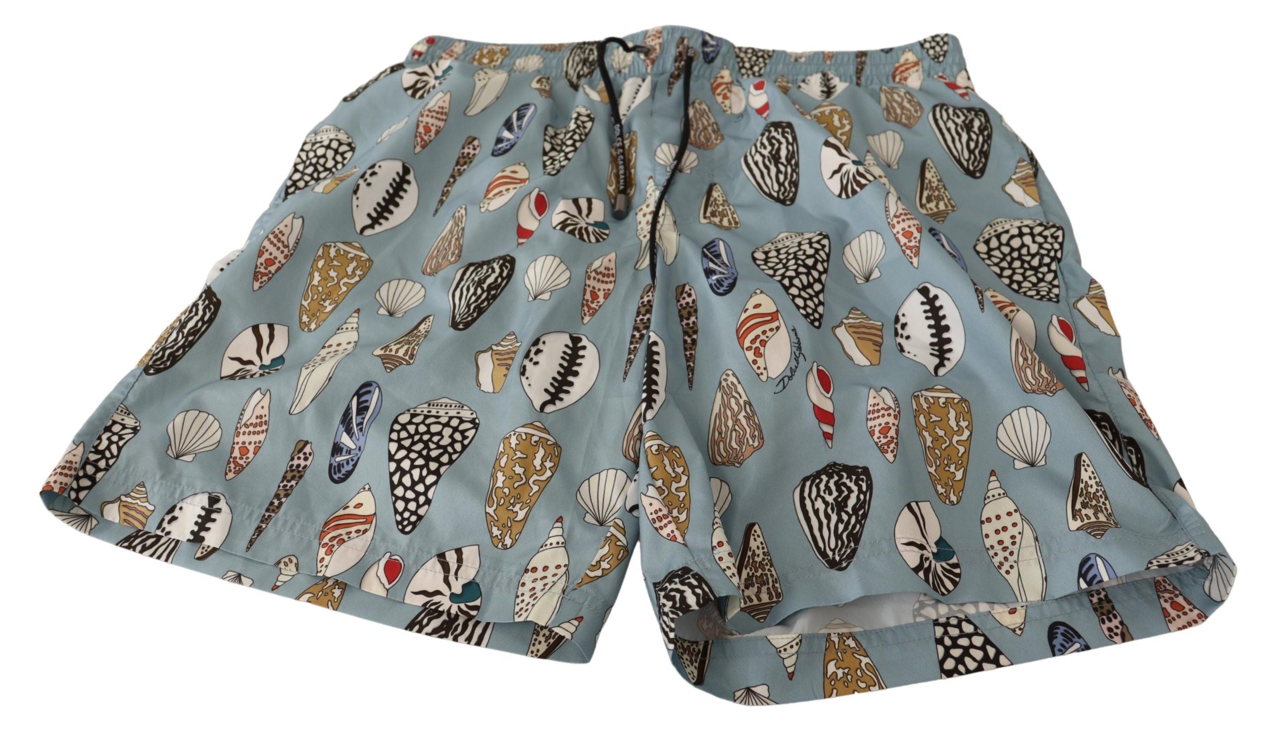 Blaue Muschel Strandbekleidung Bademode Shorts