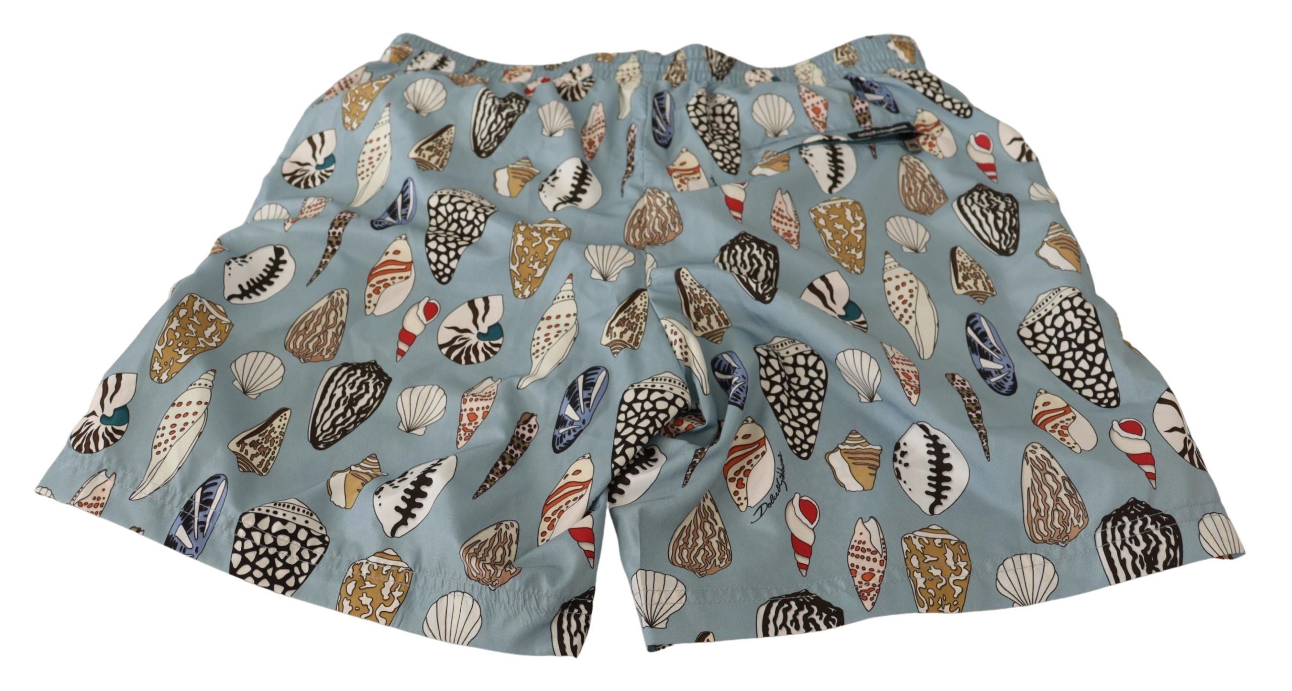 Blaue Muschel Strandbekleidung Bademode Shorts