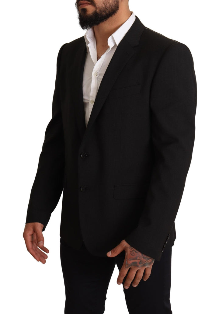 Elegant slim-fit martini blazer jacket