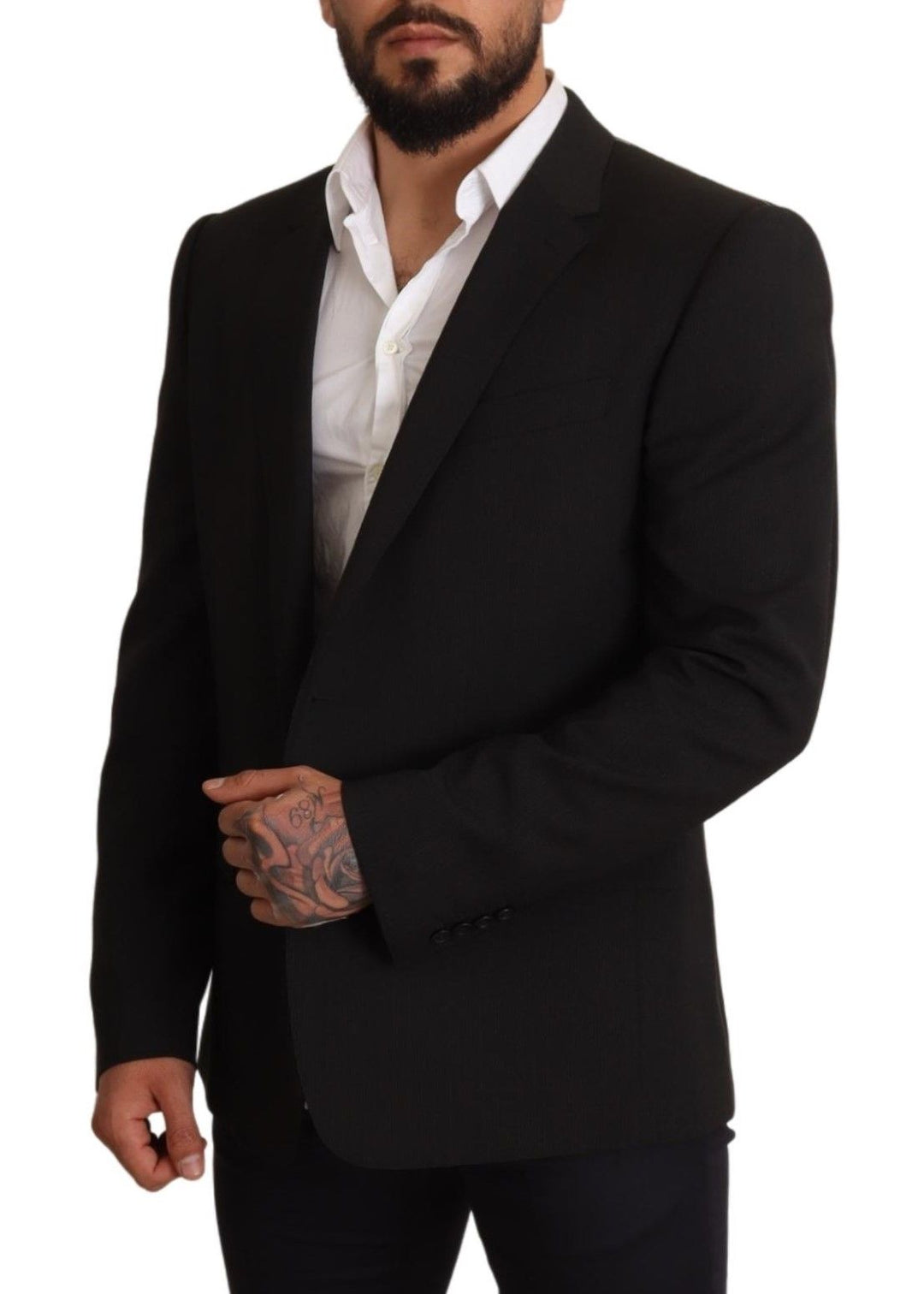 Elegant slim-fit martini blazer jacket