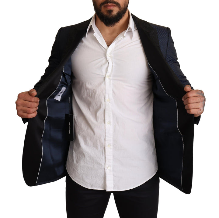 Elegant blue Martini blazer in slim fit