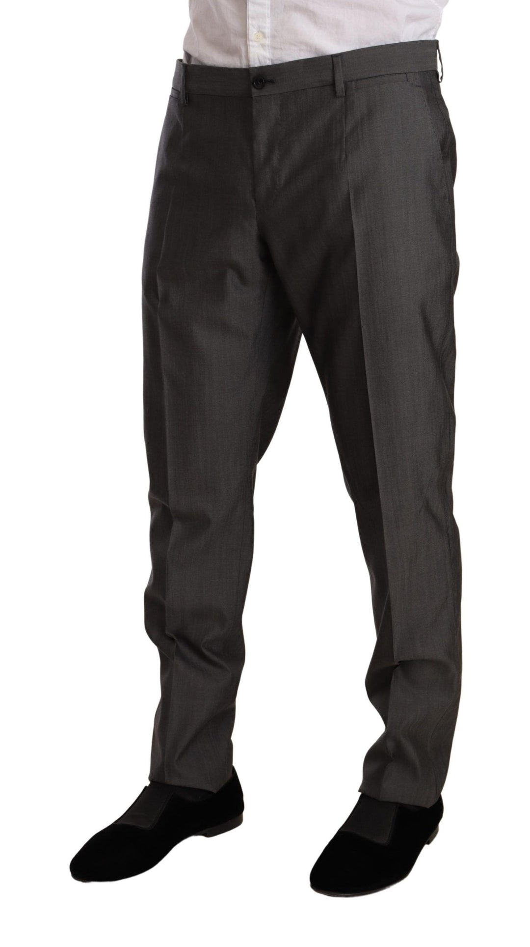 Eleganter Martini Slim-Fit Anzug aus Wolle und Seide