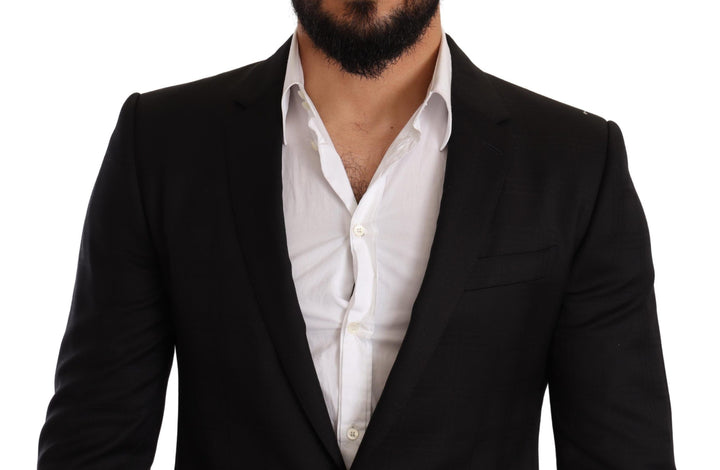Eleganter zweiteiliger Slim Fit Martini-Anzug