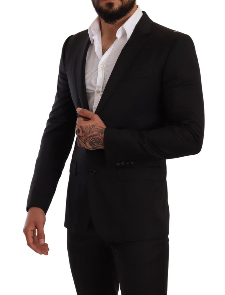 Eleganter zweiteiliger Slim Fit Martini-Anzug