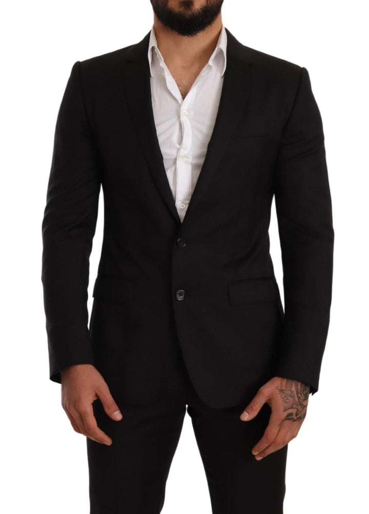 Eleganter zweiteiliger Slim Fit Martini-Anzug