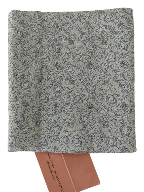 Elegant waist belt made of silk-cotton blend