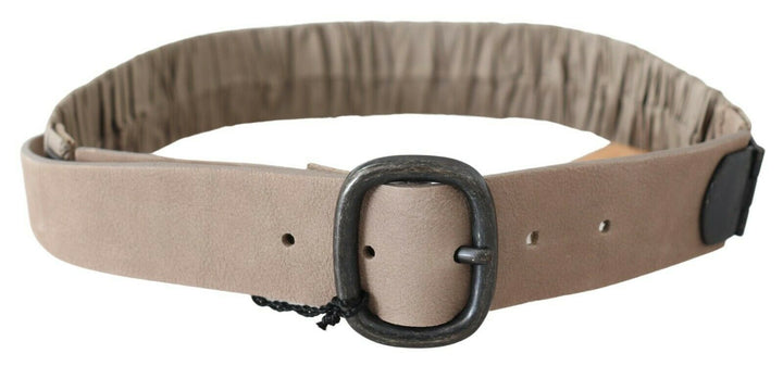 Eleganter brauner Ledergürtel für Mode
