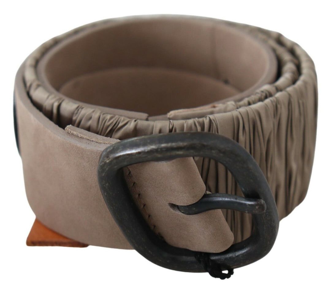 Eleganter brauner Ledergürtel für Mode