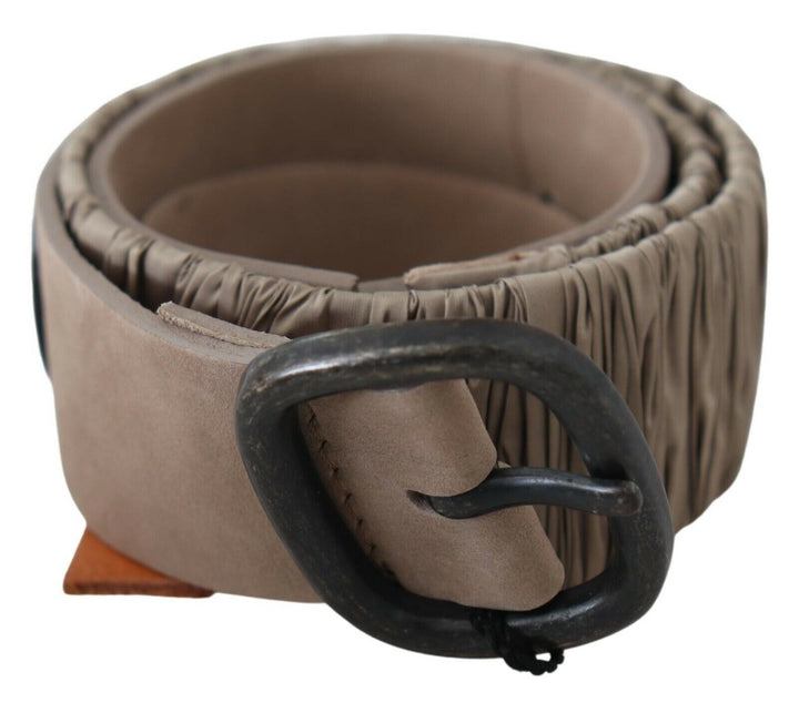 Eleganter brauner Ledergürtel für Mode