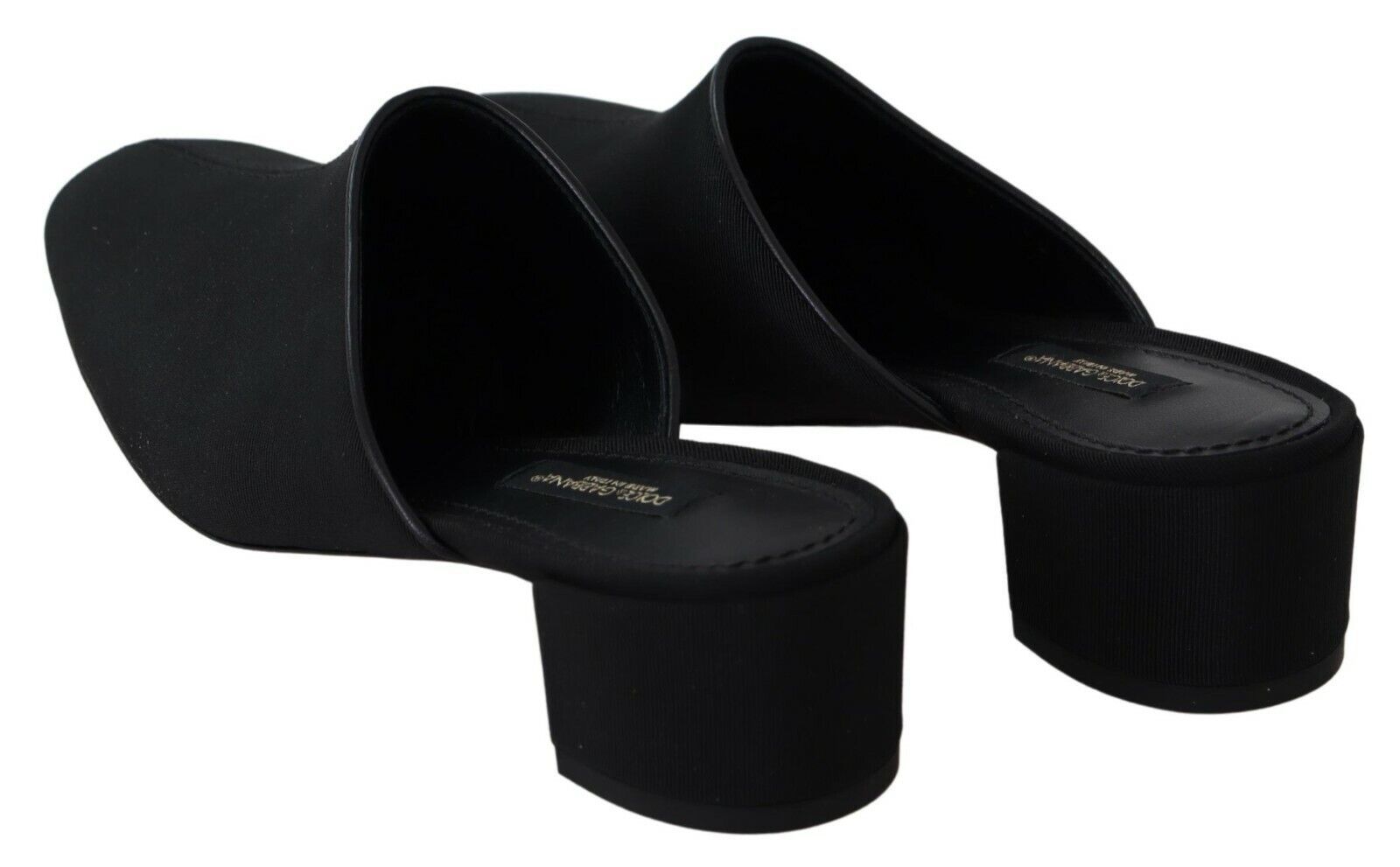 Schwarze Grosgrain-Sandalen Sandalen Frauen Schuhe