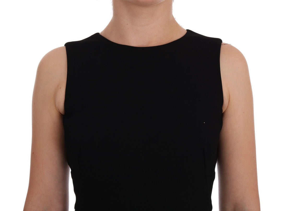 Elegantes knielanges Etuikleid mit Kristall