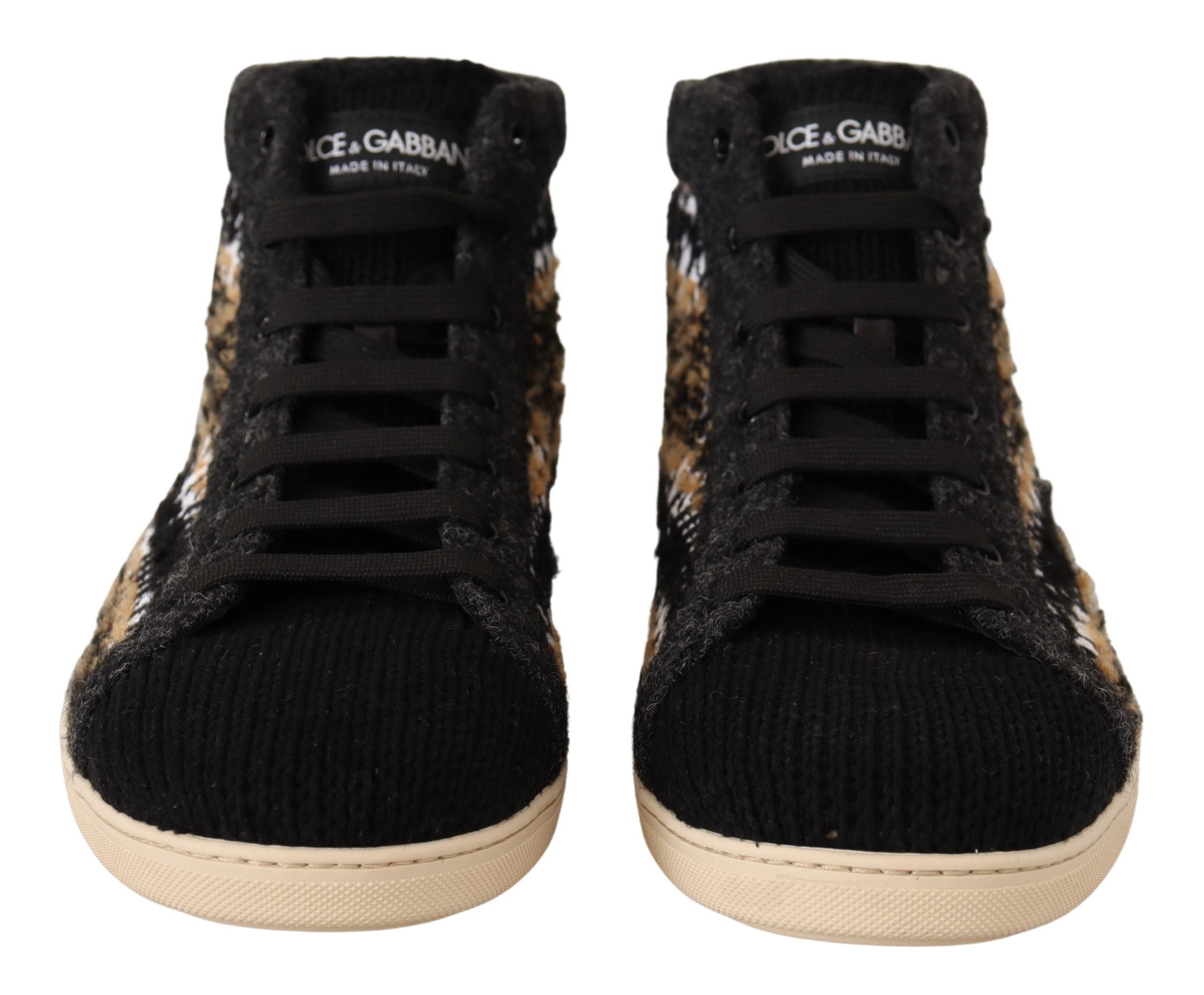 Beige high top fashion sneakers