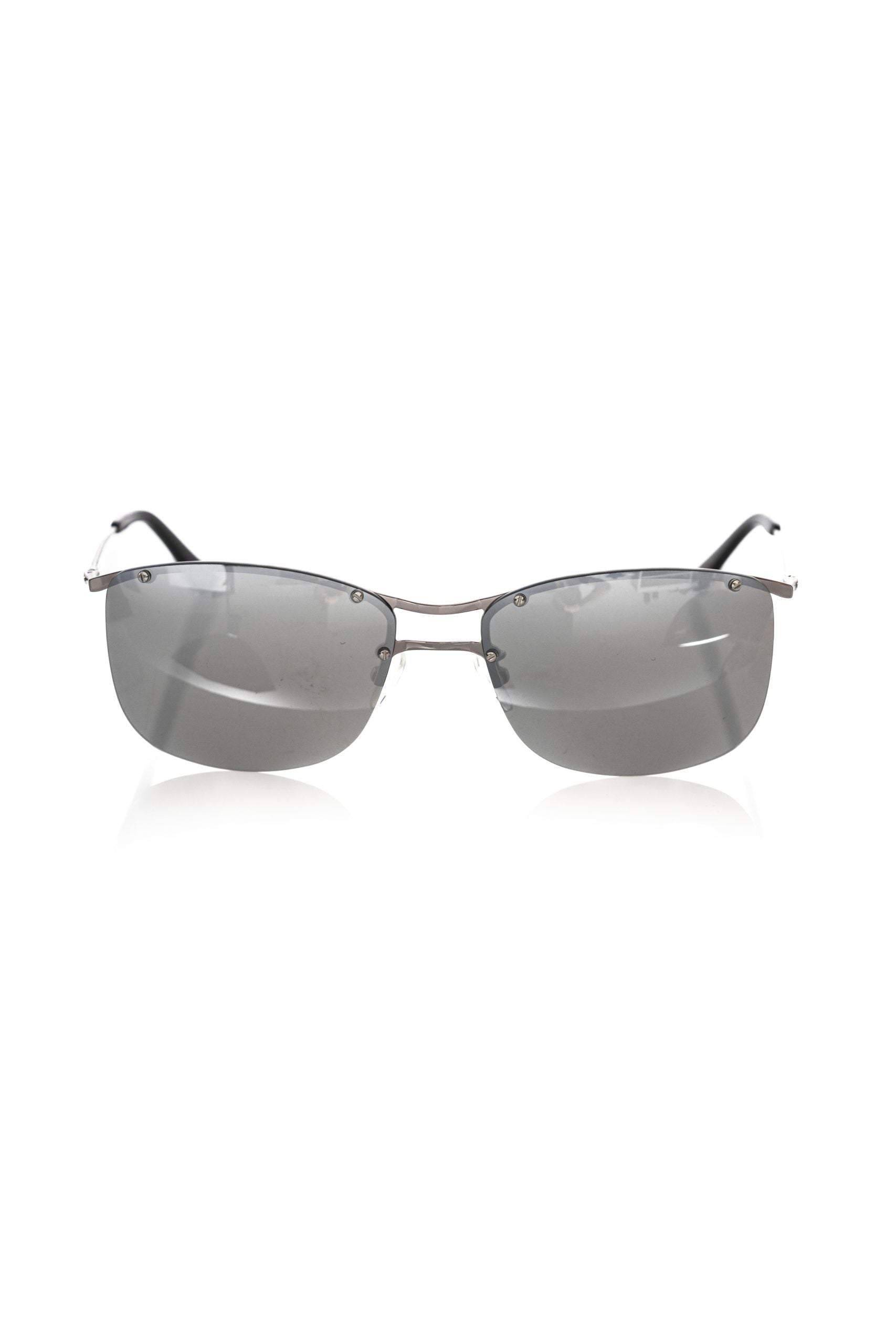 Silver Metallic Men's Sunglasses