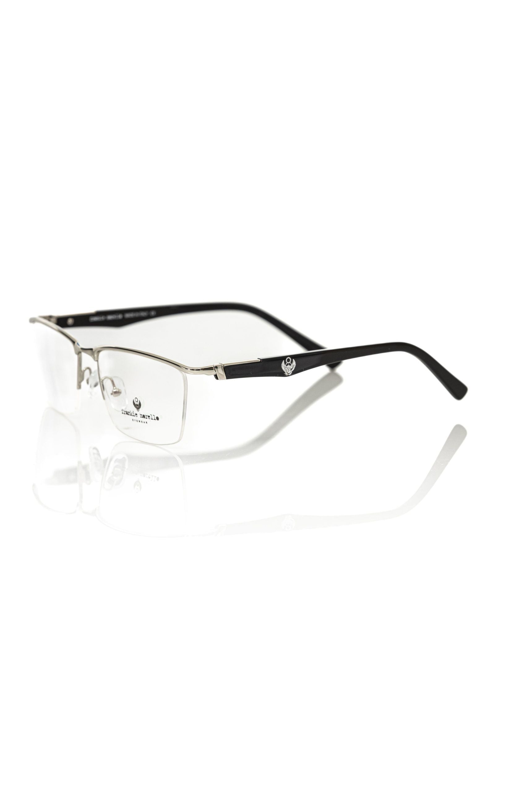 Black metallic unisex frame