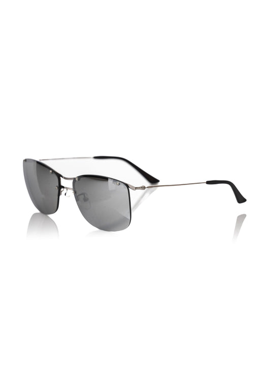 Silver Metallic Men's Sunglasses