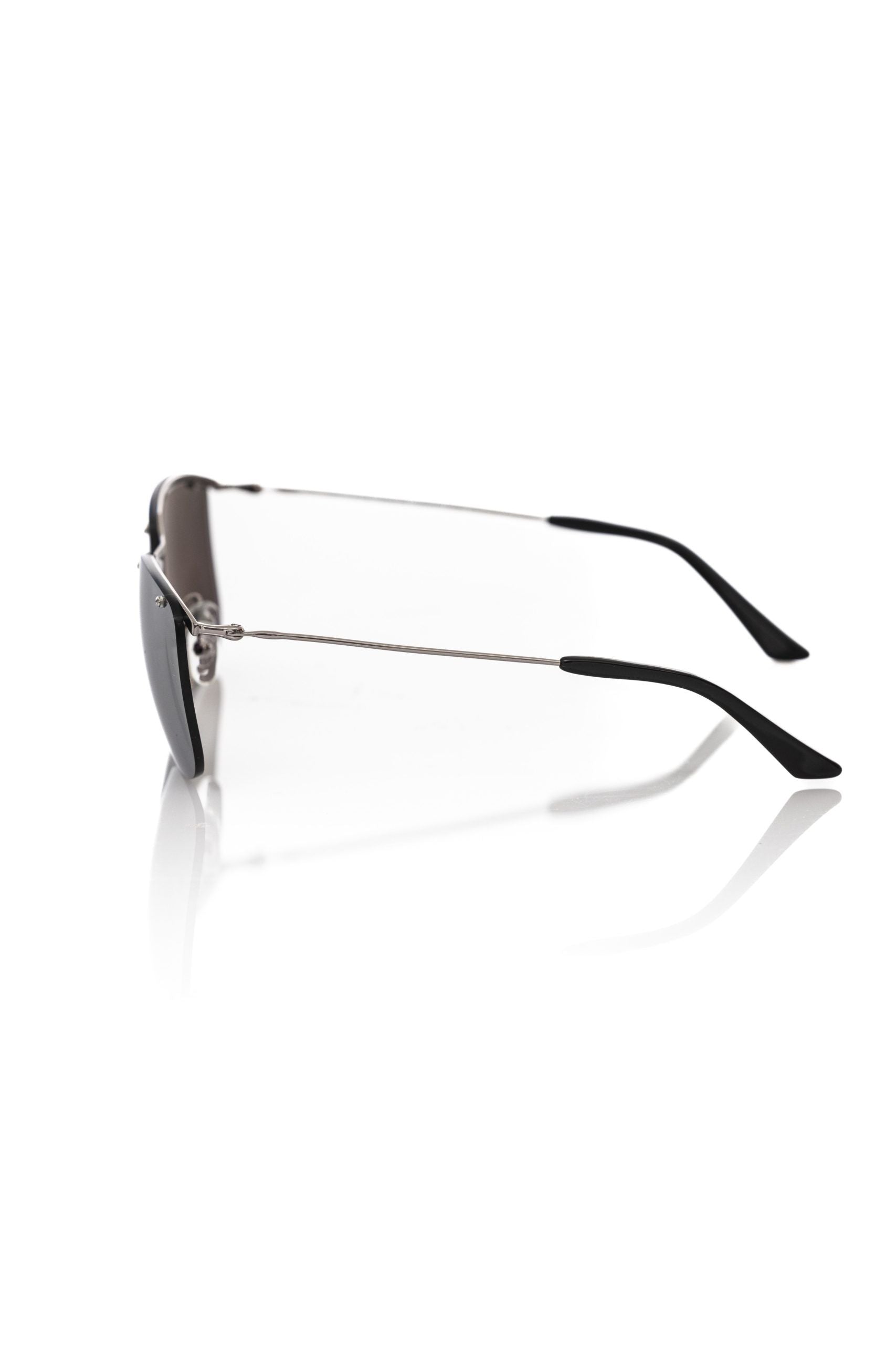 Silver Metallic Men's Sunglasses