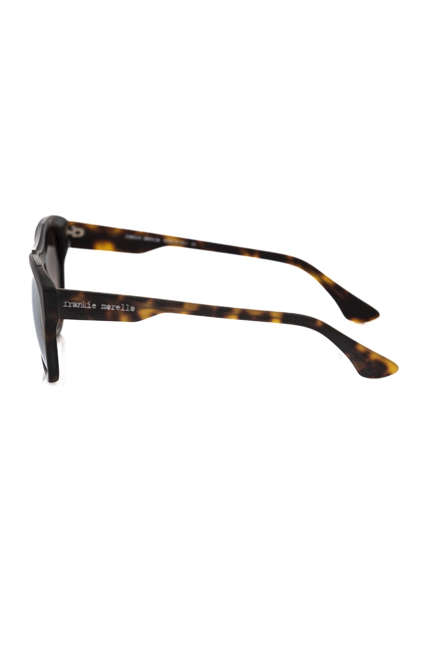 Brown acetate sunglasses for men