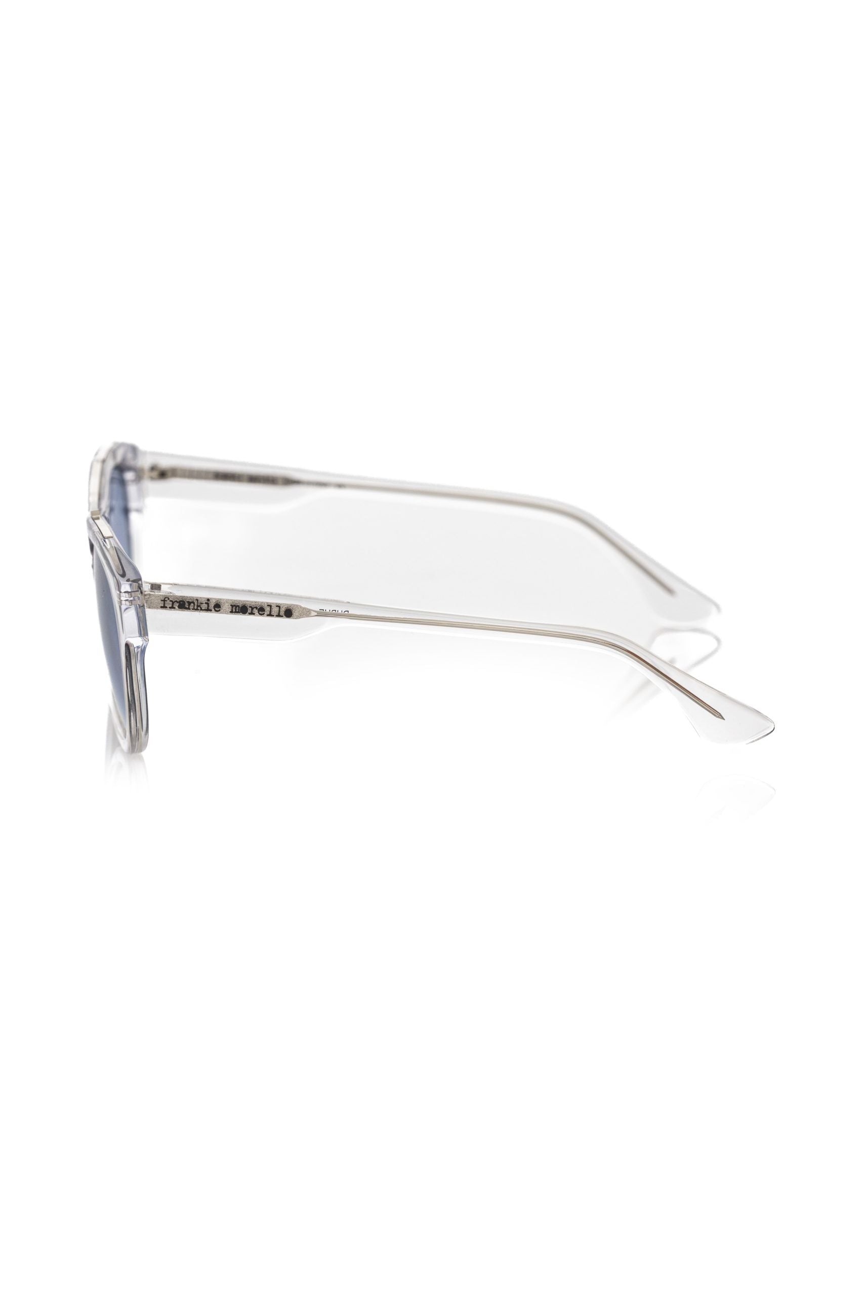 White acetate sunglasses for men