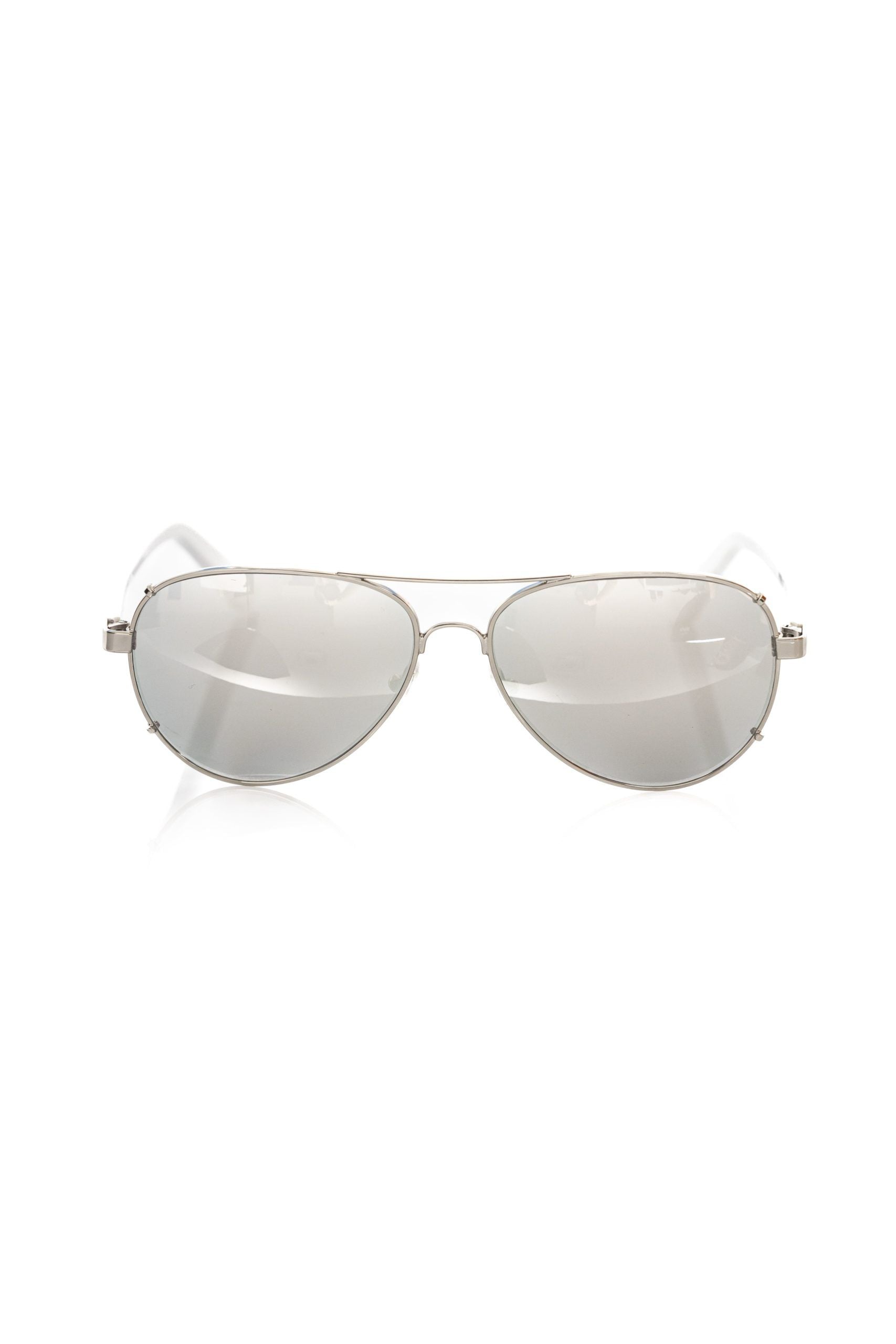 Silberne Metallfaser Herren-Sonnenbrille
