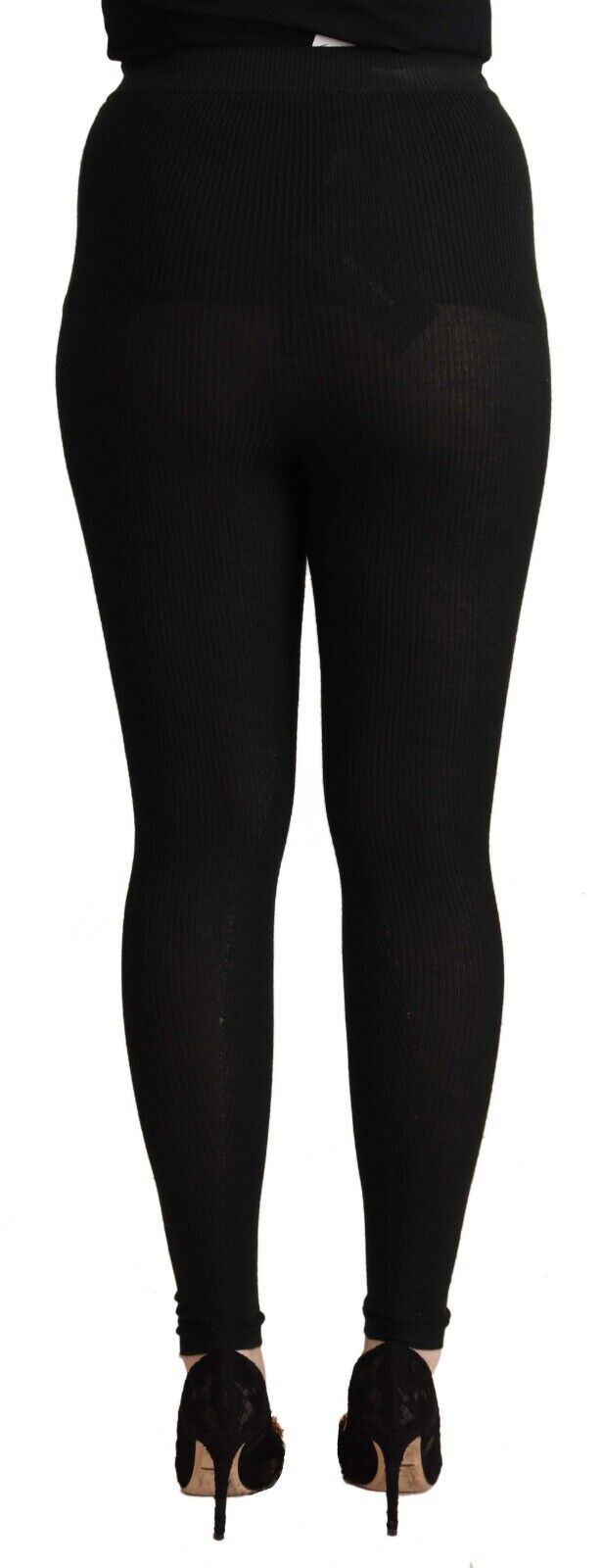 Elegant high-waisted tights made of cashmere and silk