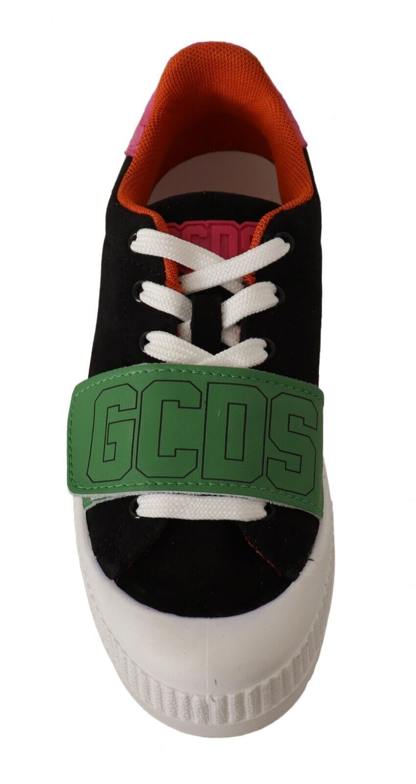 Stylish multicolored lace-up sneakers