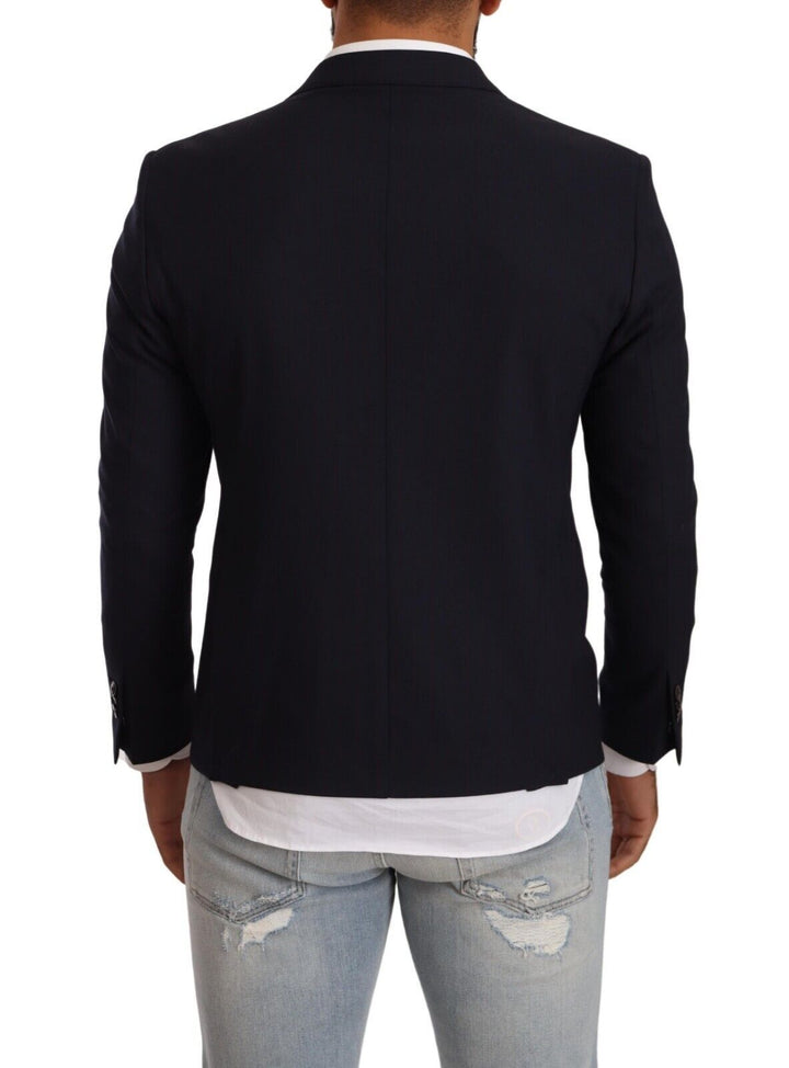 Elegantes einreihiges schwarzes Jacket