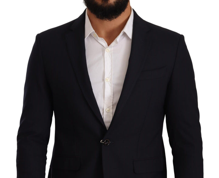 Elegantes einreihiges schwarzes Jacket
