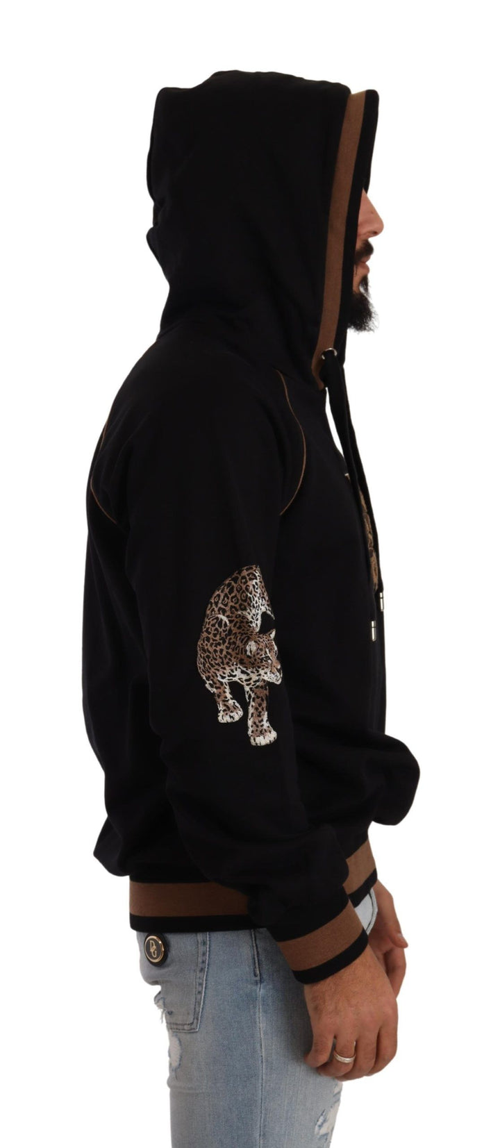 Dolce & Gabbana Schicker Leopardenmotiv-Kapuzenpullover