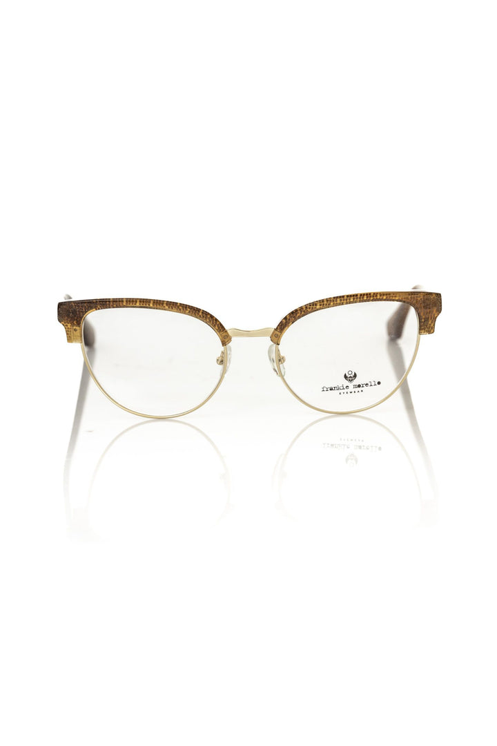 Braun Metallic Fiber Frauen Frame