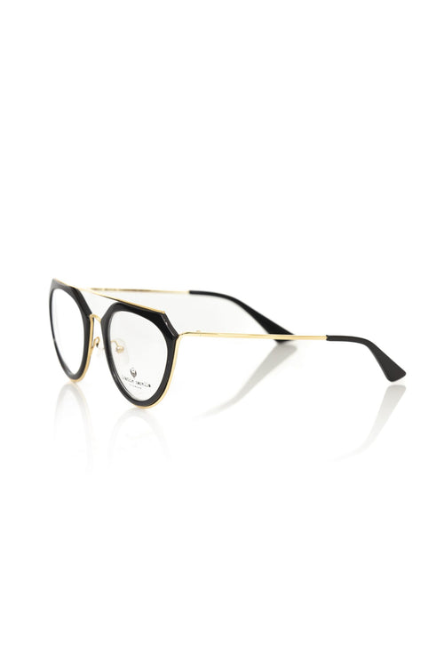 Chic aviator-style glasses with gold accents
