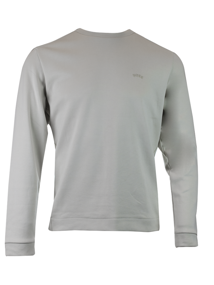 Elegantes Sweatshirt aus beiger Baumwolle