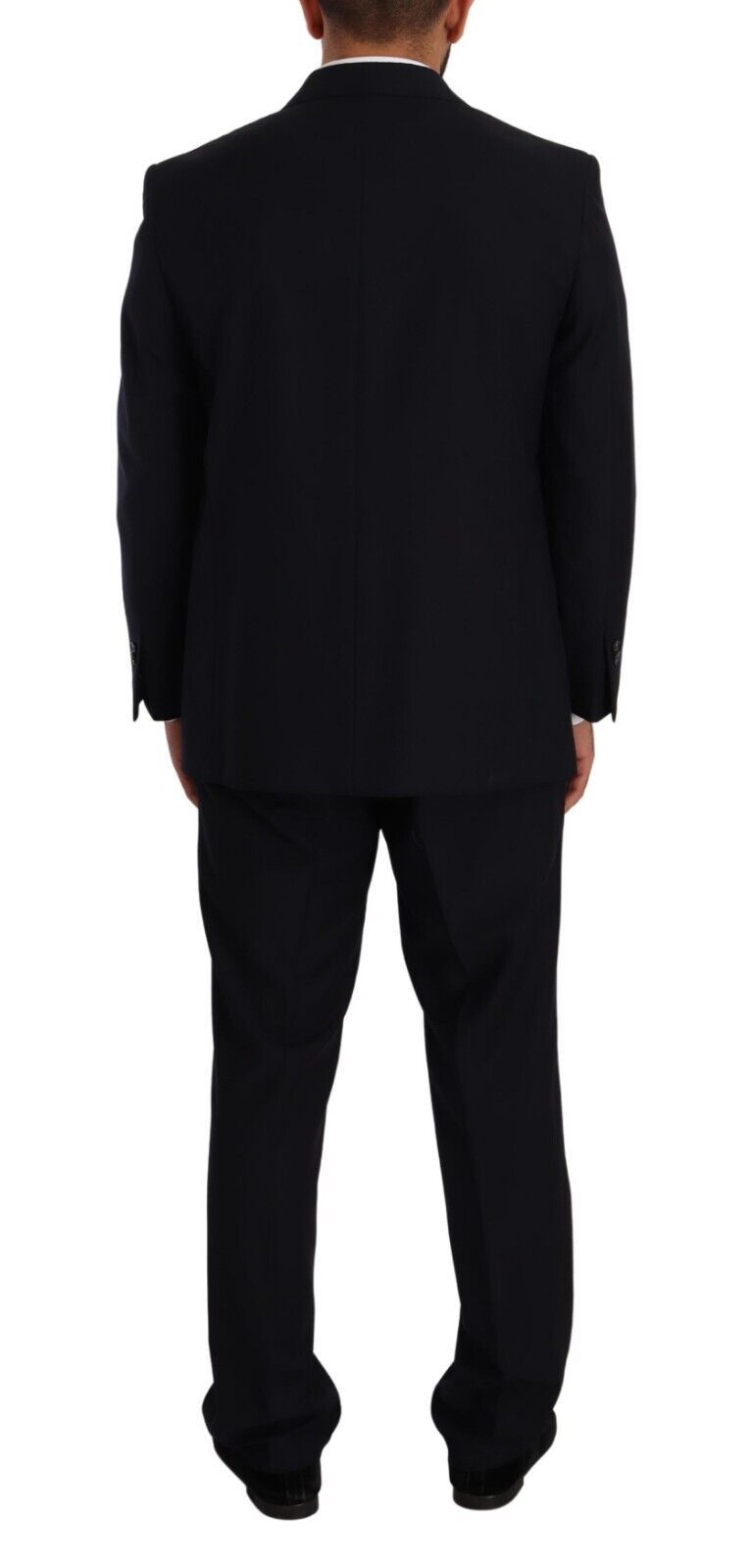 Elegant black two-piece suit ensemble