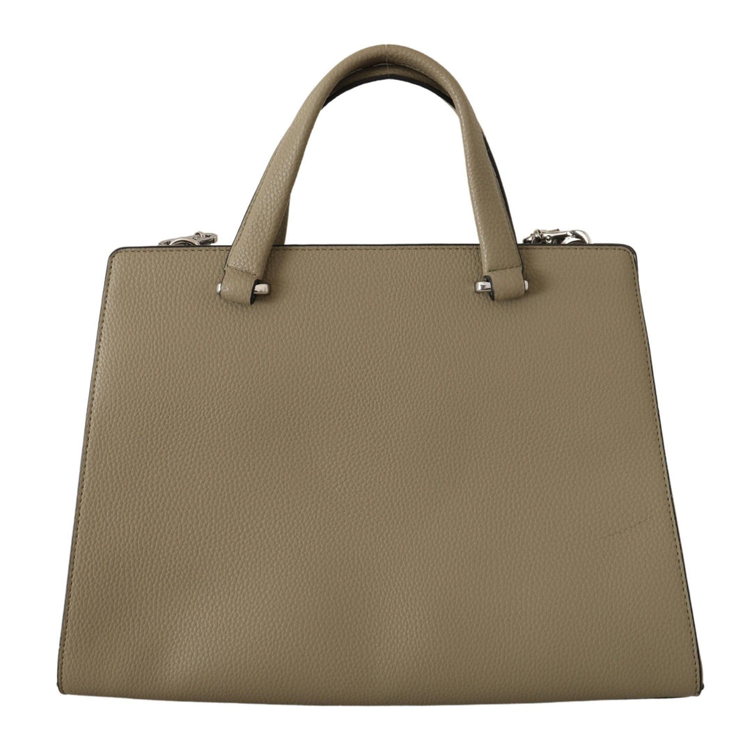 Charming sage green leather bag
