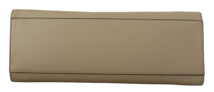 Charming sage green leather bag