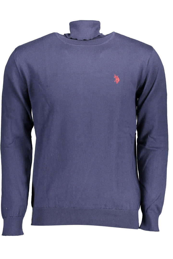 U.S. POLO ASSN. Blauer Baumwollpullover für Männer